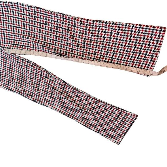 Free People Rudy Houndstooth Flared Cropped Stretch Trousers Women’s 4 Preppy - Picture 12 of 12